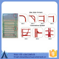 Mateial GI Stahlrohr verwendet Corral Panels